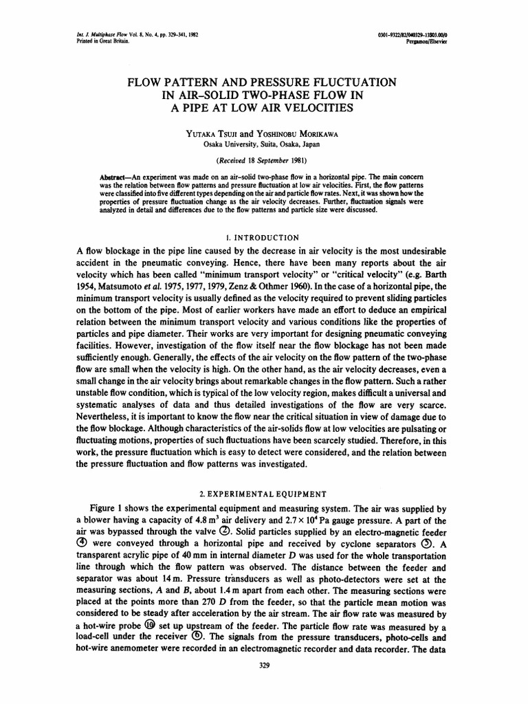 Flow Patterns in Low Air Velocity Systems | PDF | Pressure Measurement ...