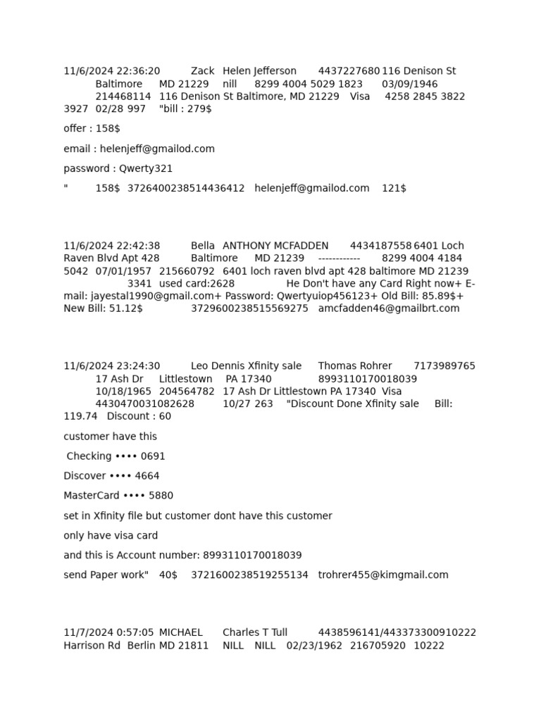 New Microsoft Word Document | PDF | Visa Inc. | Comcast