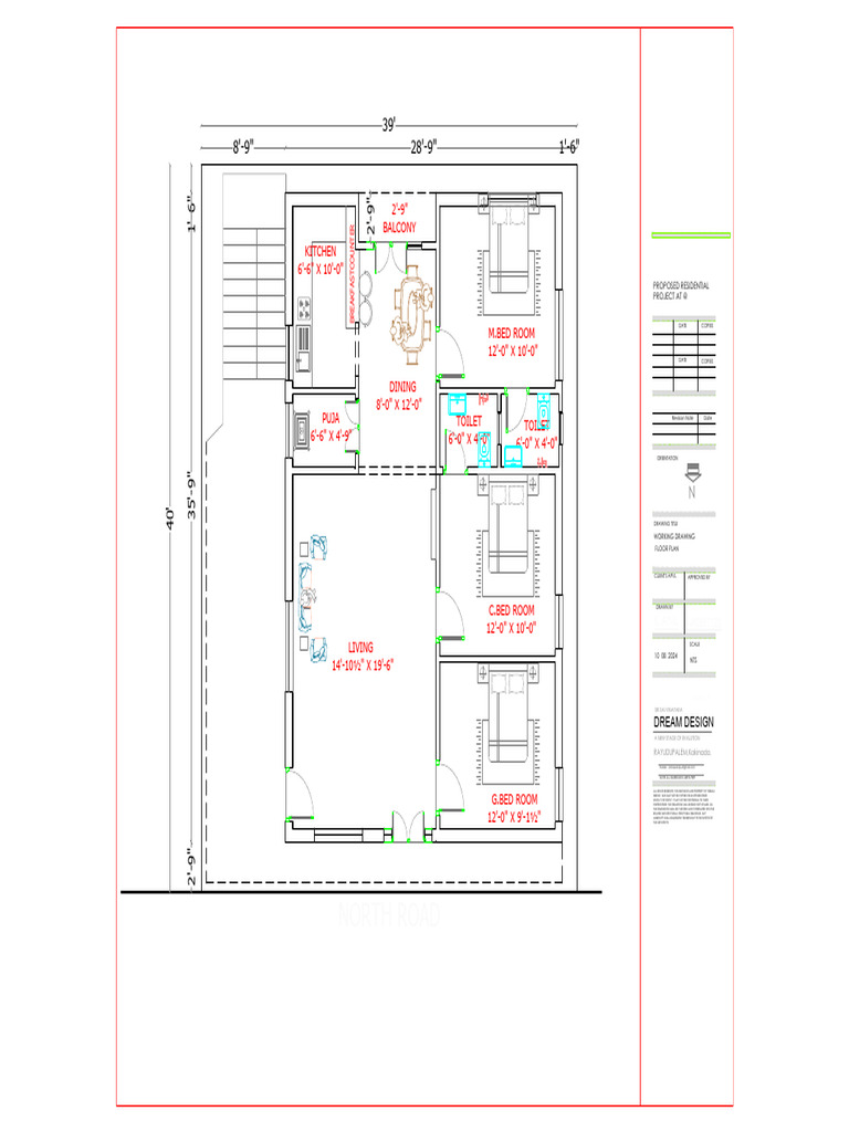 Proposed Residential Floor Plan | PDF