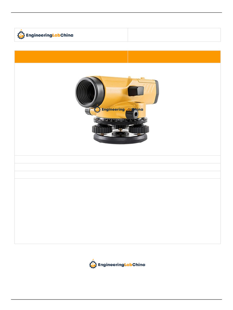 Automatic Level | PDF