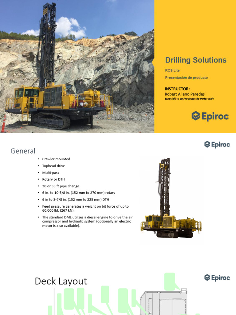 Advanced Drilling Rig Specifications | PDF | Engines | Pump