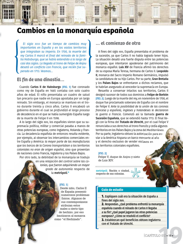 1 - Reformas Borb-Nicas | PDF | Imperio español | España