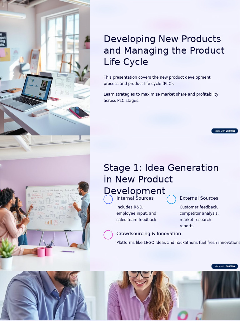 New Product Development & Life Cycle Strategies | PDF | Marketing ...