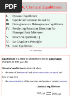 Chemistry Cheat Sheet - Stoichiometry, Equilibrium, and Kinetics | PDF ...