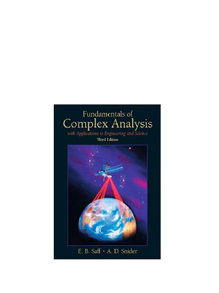 (Ebook PDF) Fundamentals of Complex Analysis: With Applications To ...