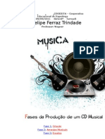 Etapas da produção musical