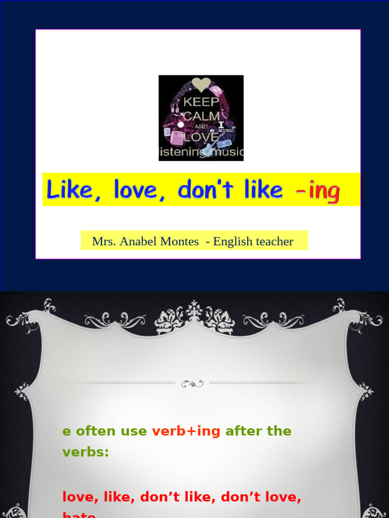 Like Love - Ing | PDF