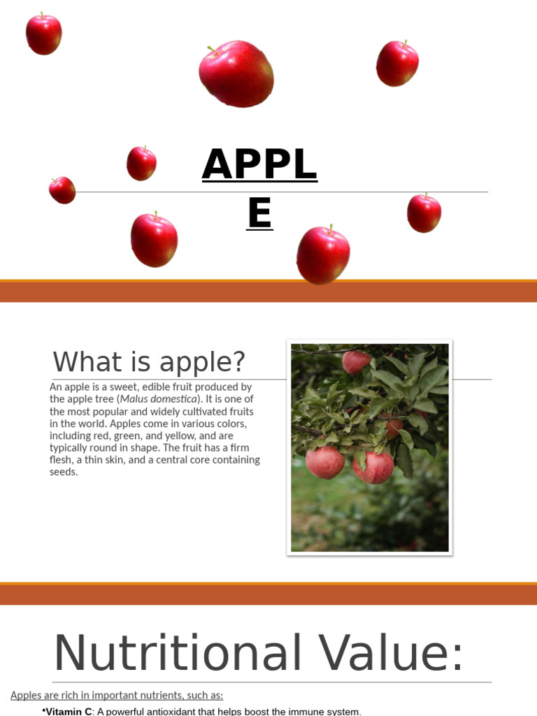 Nutritional Benefits of Apples | PDF