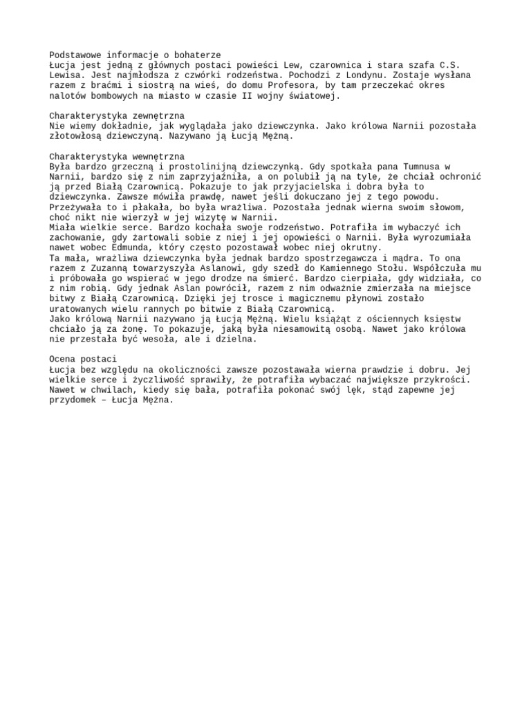 Lucja | PDF