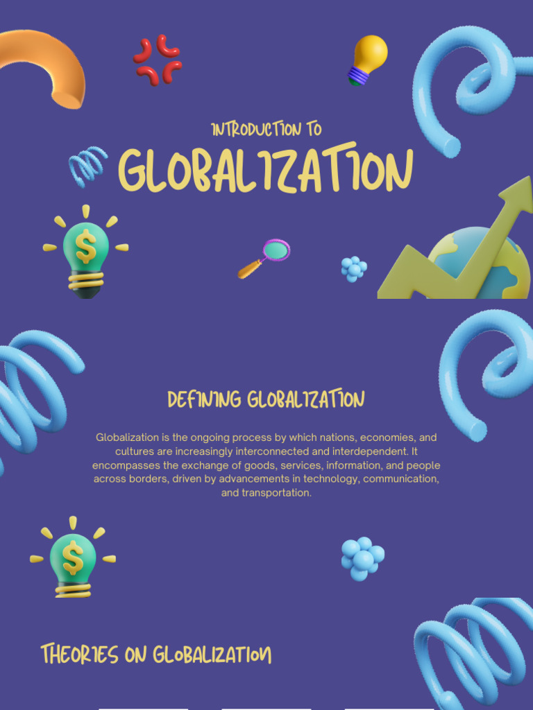 Understanding Globalization Theories | PDF | World Systems Theory ...