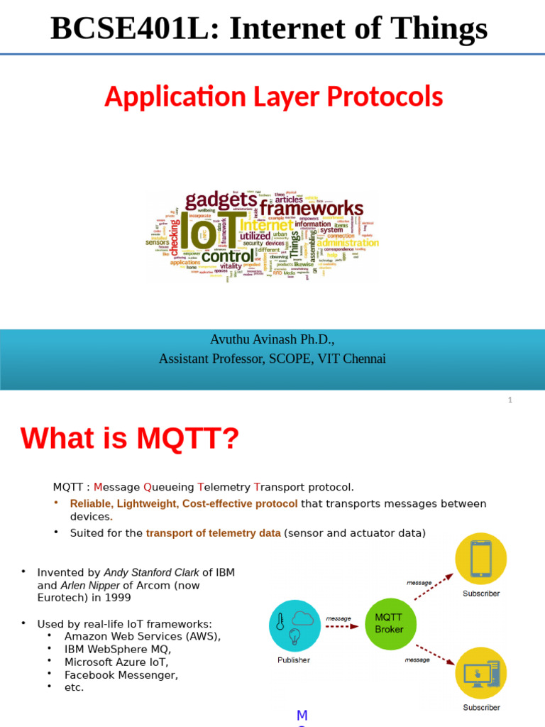 IoT Protocol Stack - Application Layer | PDF | Communications Protocols ...