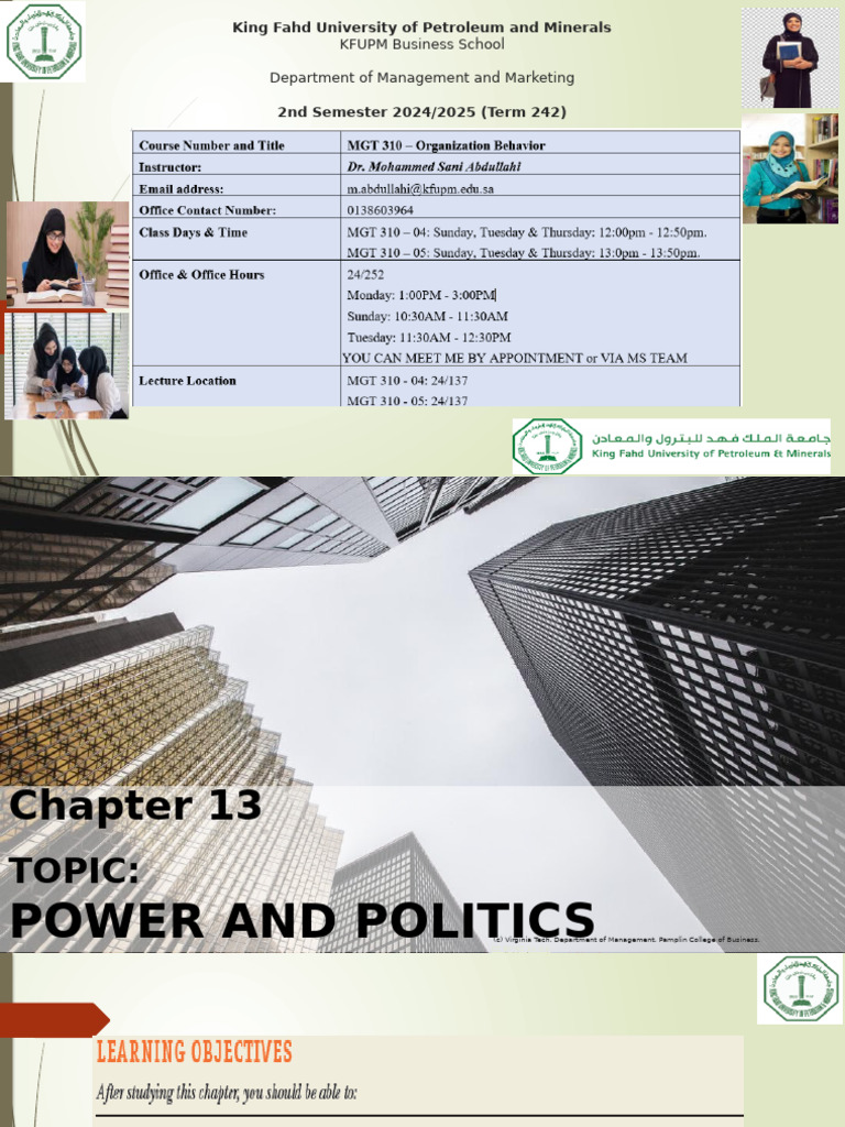 Understanding Power and Politics in Organizations | PDF | Power (Social ...