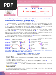 (7đ) ĐỀ THI THỬ SỐ 14-ĐỀ ĐẶC BIỆT KỈ NIỆM 50 NĂM THỐNG NHẤT ĐẤT NƯỚC