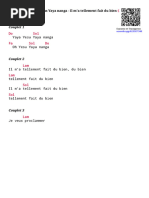 Inonde ce lieu de Ta présence - Paroles | PDF