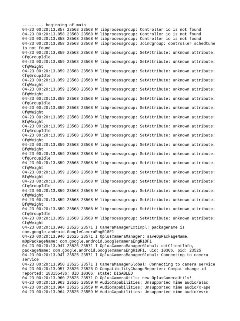 Log Cat 1745342413819 | PDF | Computing | Computer Programming