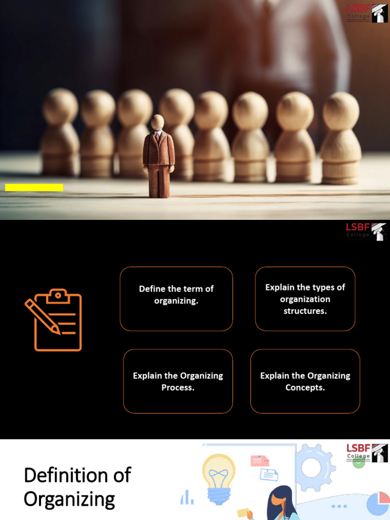 Organizing in Management: Key Concepts | PDF | Organizational Structure ...