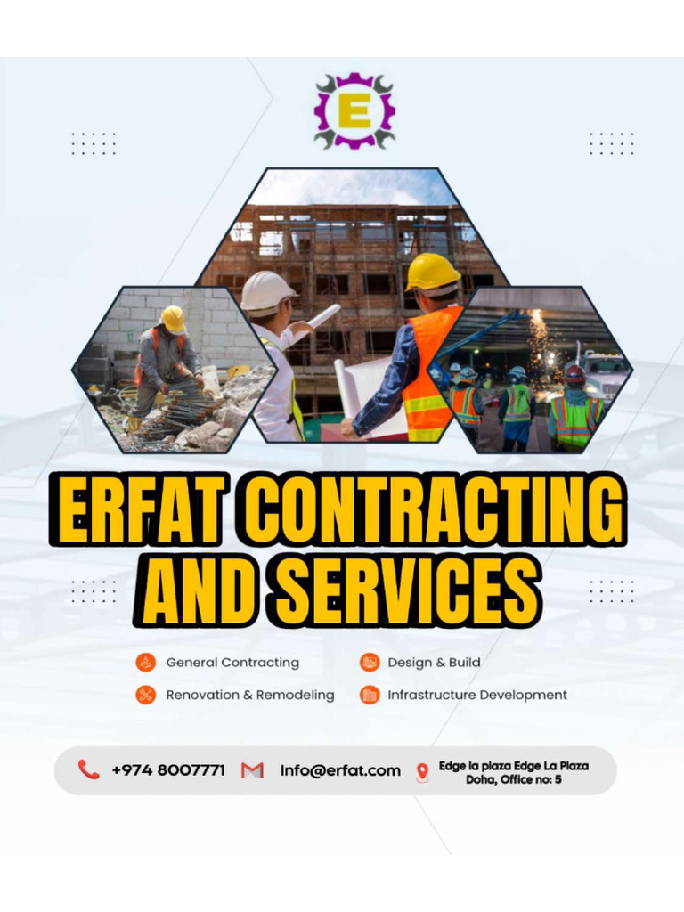 Erfat Contracting and Services Profile | PDF