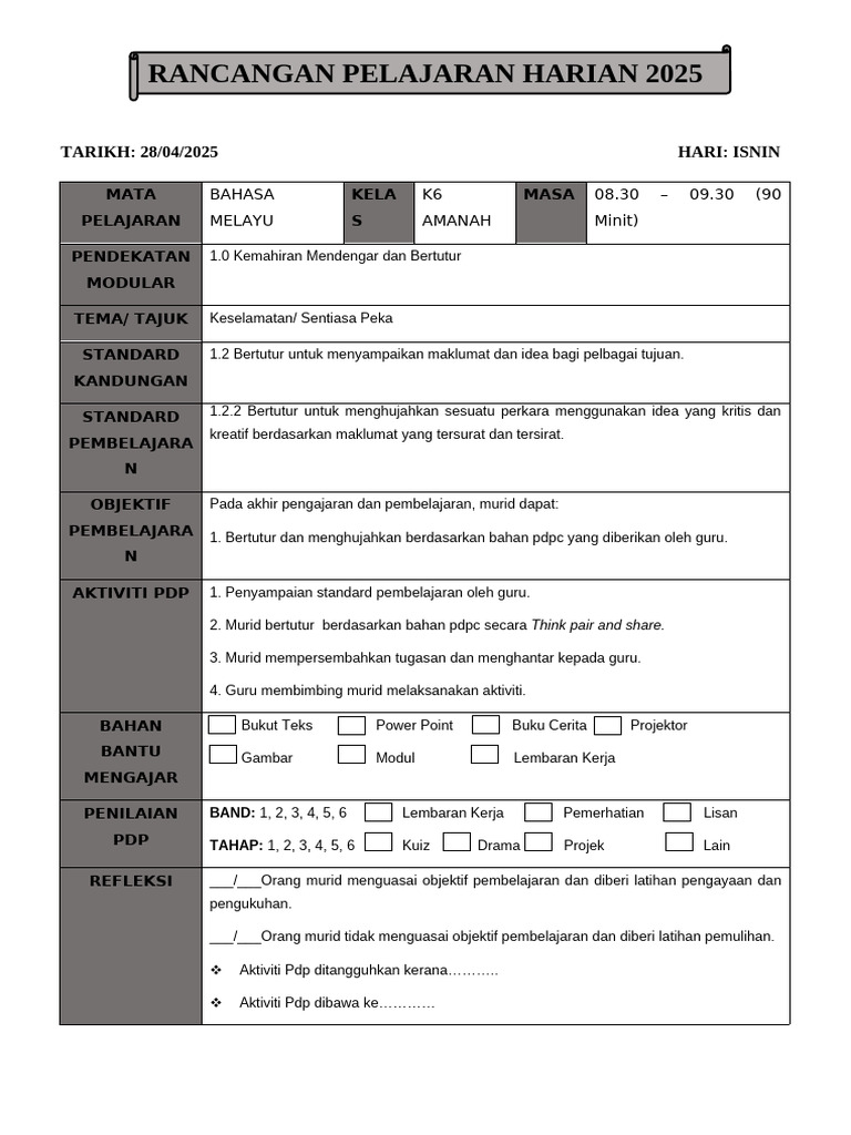 RPH BM M11 | PDF