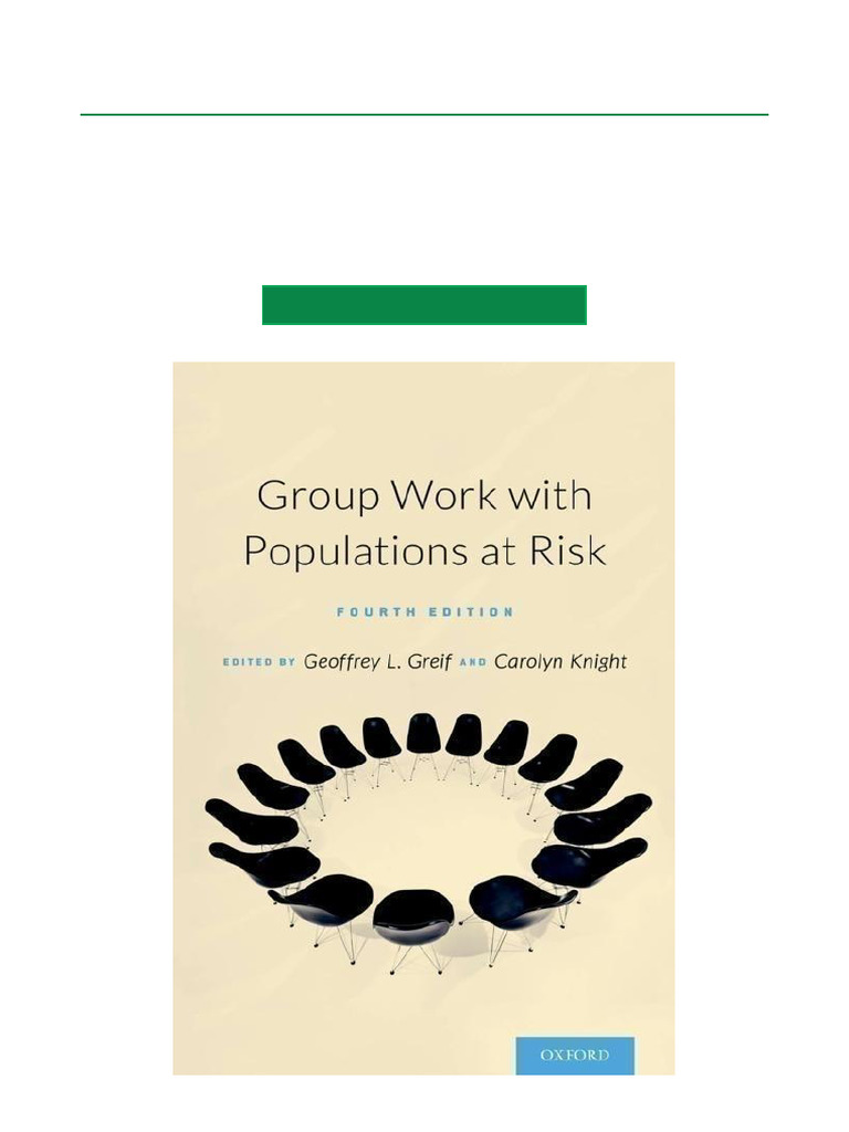 Group Work with At-Risk Populations | PDF | Social Work | Violence