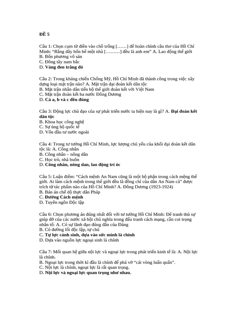 De 5 | PDF