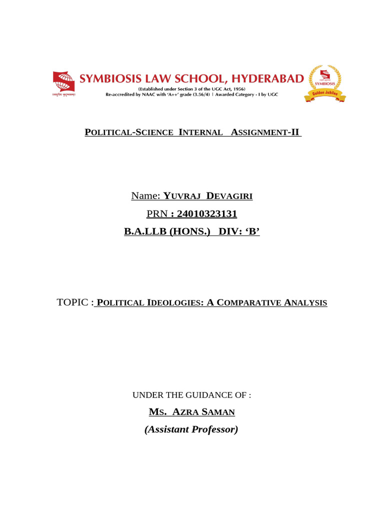 Political - Assignment Yuvraj Devagiri | PDF | Gender Studies | Feminism