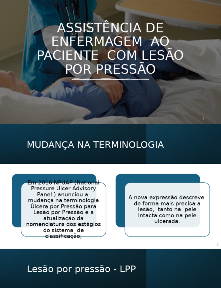 Estágios da Lesão por Pressão (LPP) | PDF | Pele | Umidade