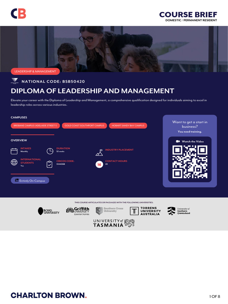 Diploma of Leadership and Management | PDF | Microsoft Office | Leadership
