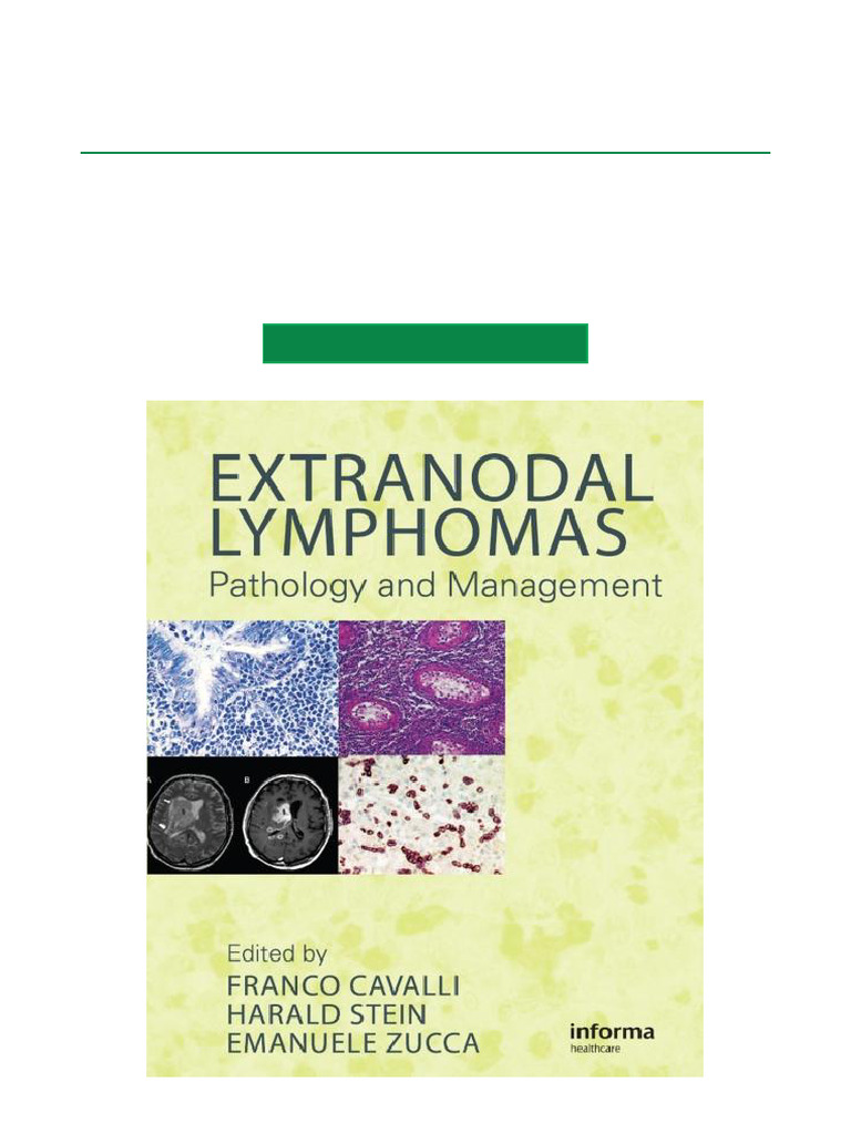 Extranodal Lymphomas Pathology and Management, 1st Edition Digital EPUB ...