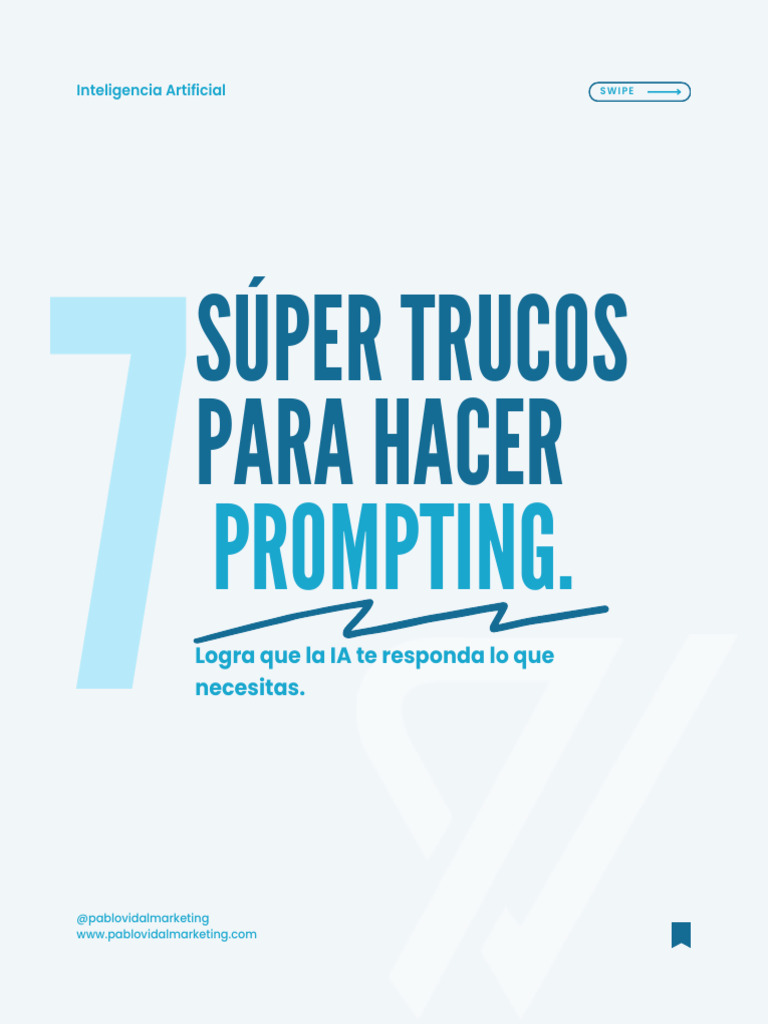 Súper Trucos para Hacer: Prompting | PDF | Inteligencia artificial ...