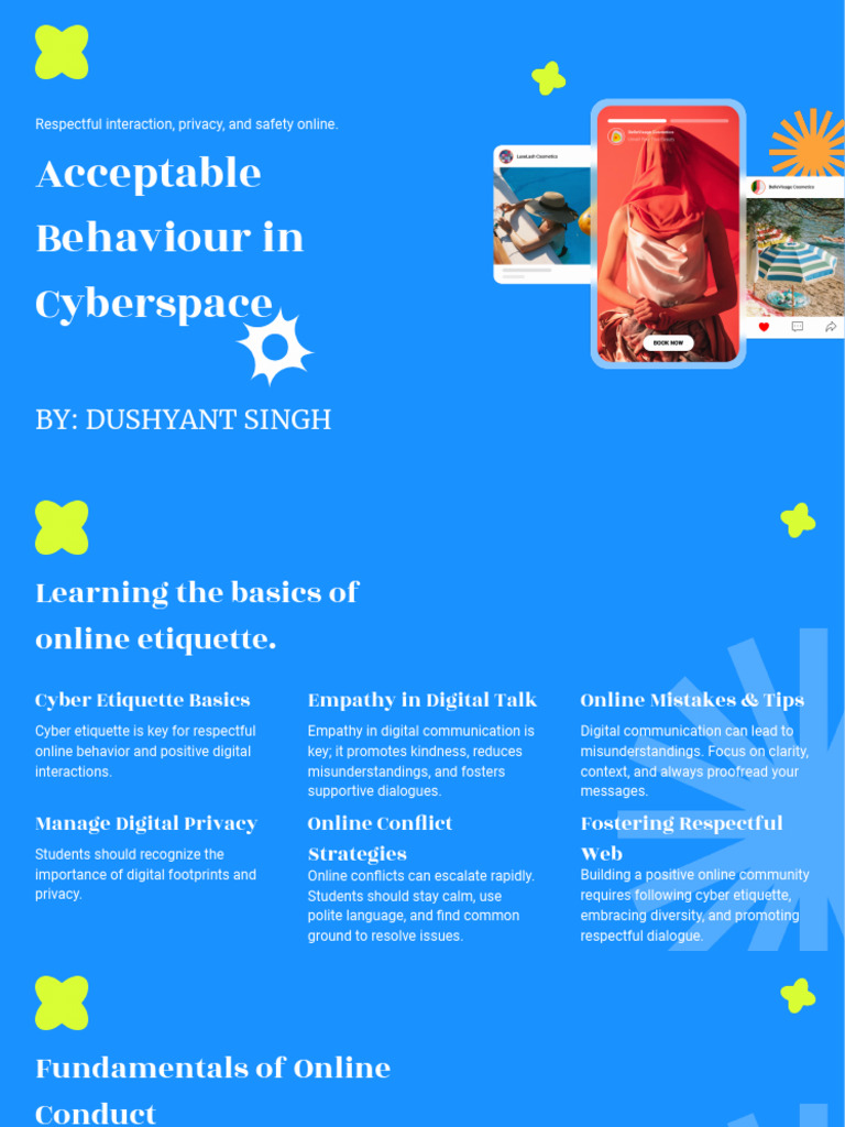 Acceptable Behaviour in Cyberspace - Sumit Ji | PDF | Cyberbullying ...