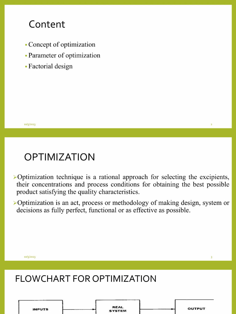 LATEST ARTICLES FROM OPTIMIZATION visual data 5