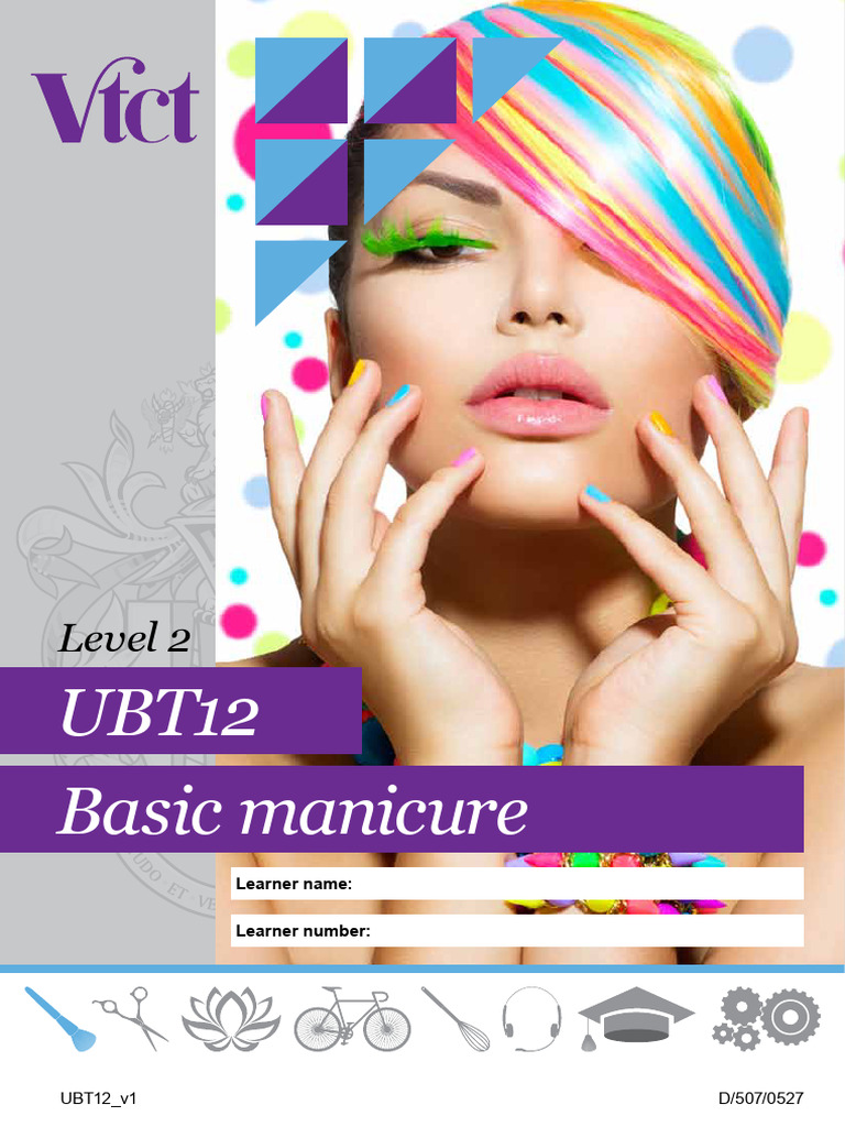 Basic Manicure Techniques Guide | PDF | Nail (Anatomy) | Dermatitis