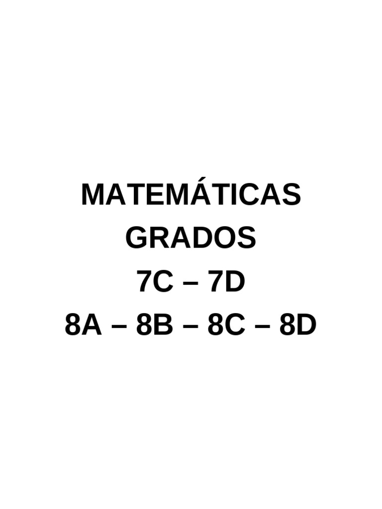 Matemáticas Separadores | PDF