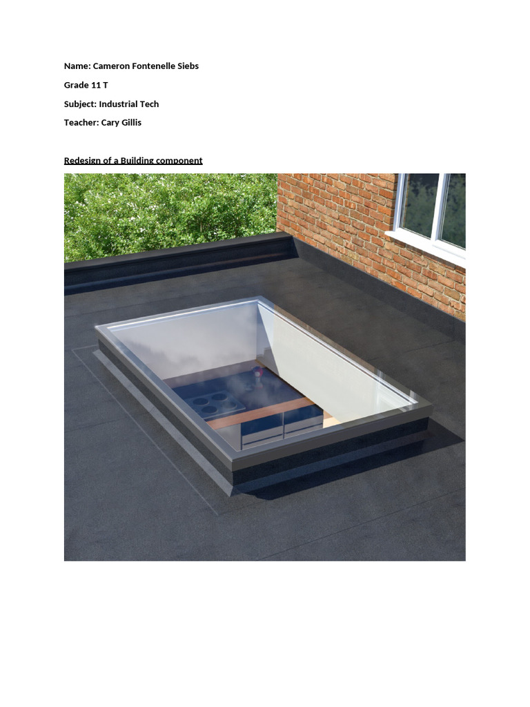 Redesign of A Building Component | PDF