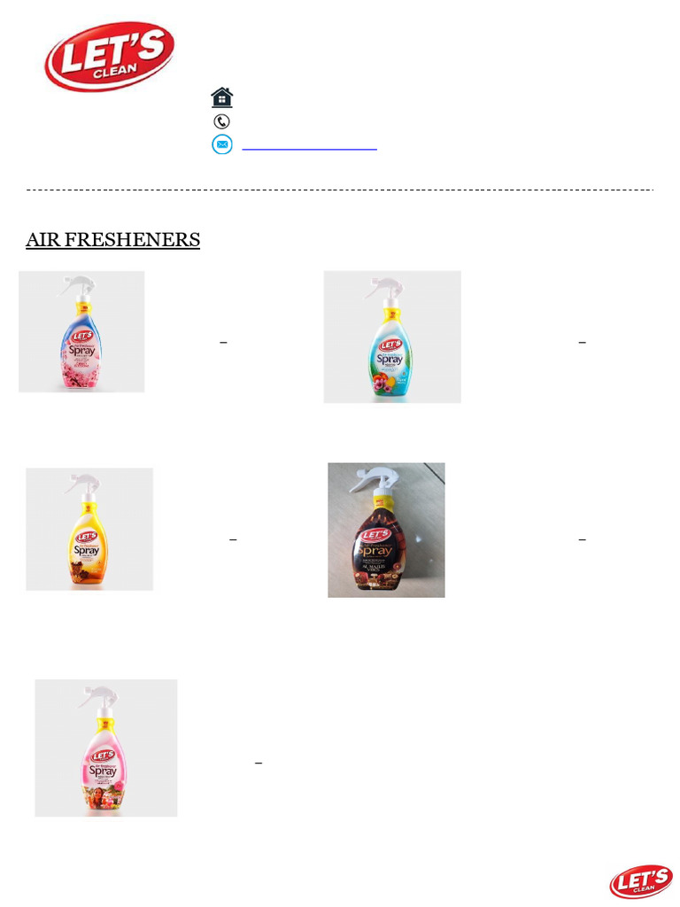 LETS CLEAN CATALOGUE Edit NS | PDF | Edible Fruits | Fruit