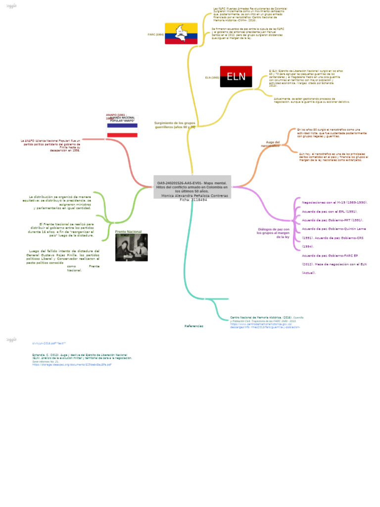 Historia de las FARC y ELN en Colombia | PDF | Guerra de guerrillas ...