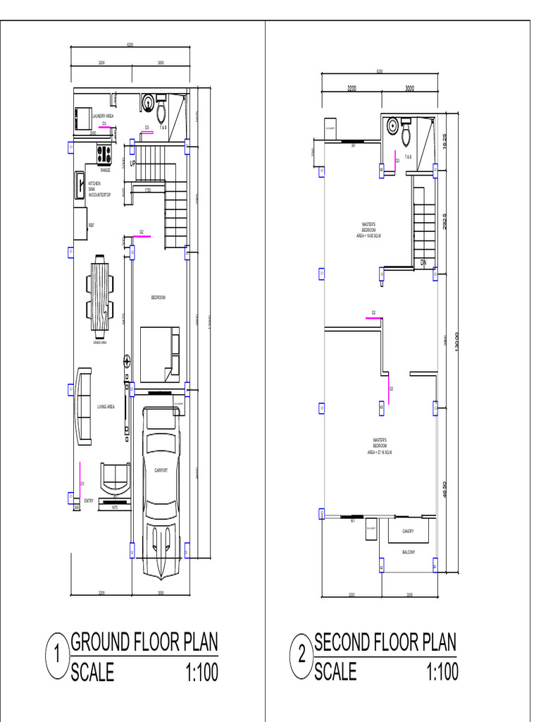 Ground Floor & Second Floor Plans | PDF | Home