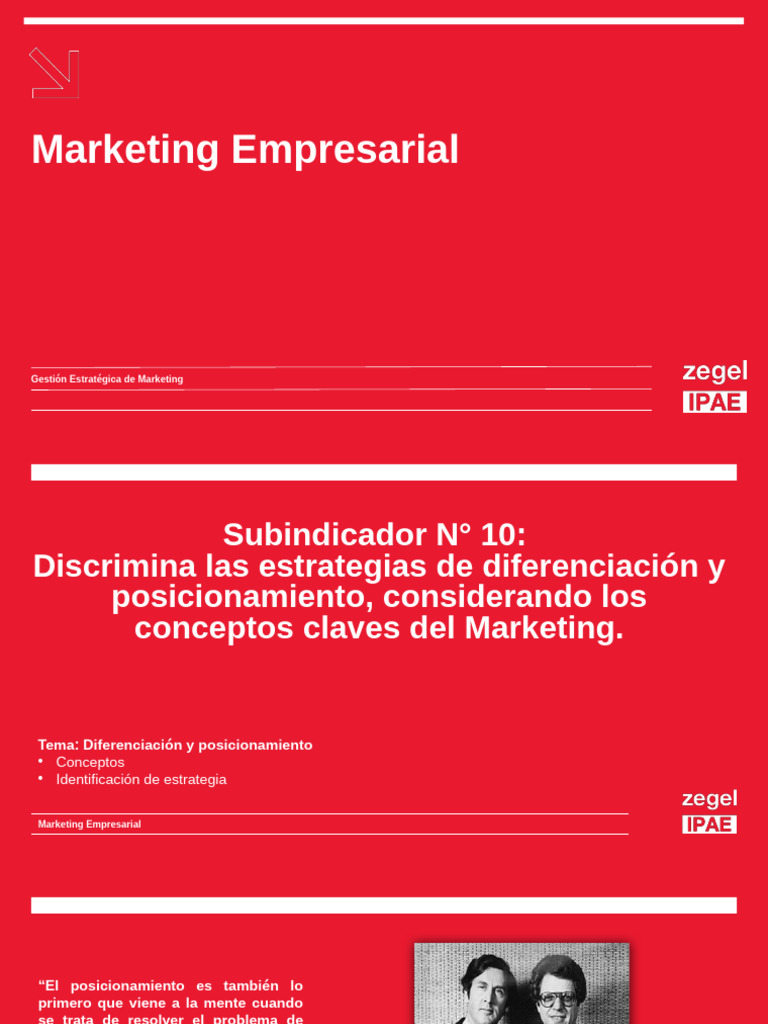 Estrategias de Diferenciación y Posicionamiento | PDF | Marketing | Marca