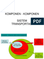 Komponen Komponen Transportasi