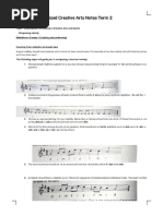 Grade 9 Creative Arts Project 2025 | PDF | Songs | The Arts