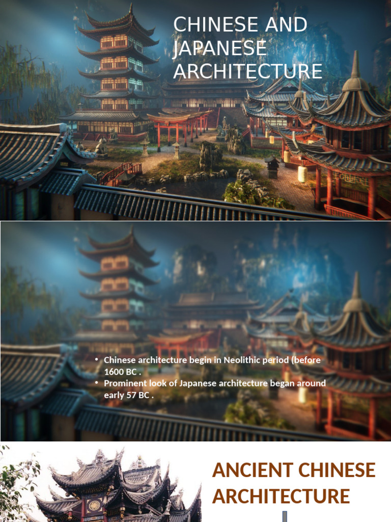 Chinese vs Japanese Architecture Insights | PDF | Chinese Culture | China