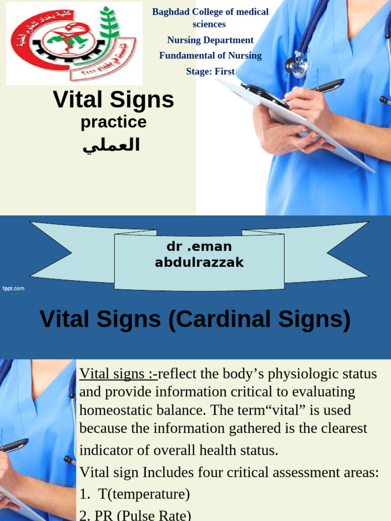 Vital Signs Practice | PDF | Pulse | Medical Specialties