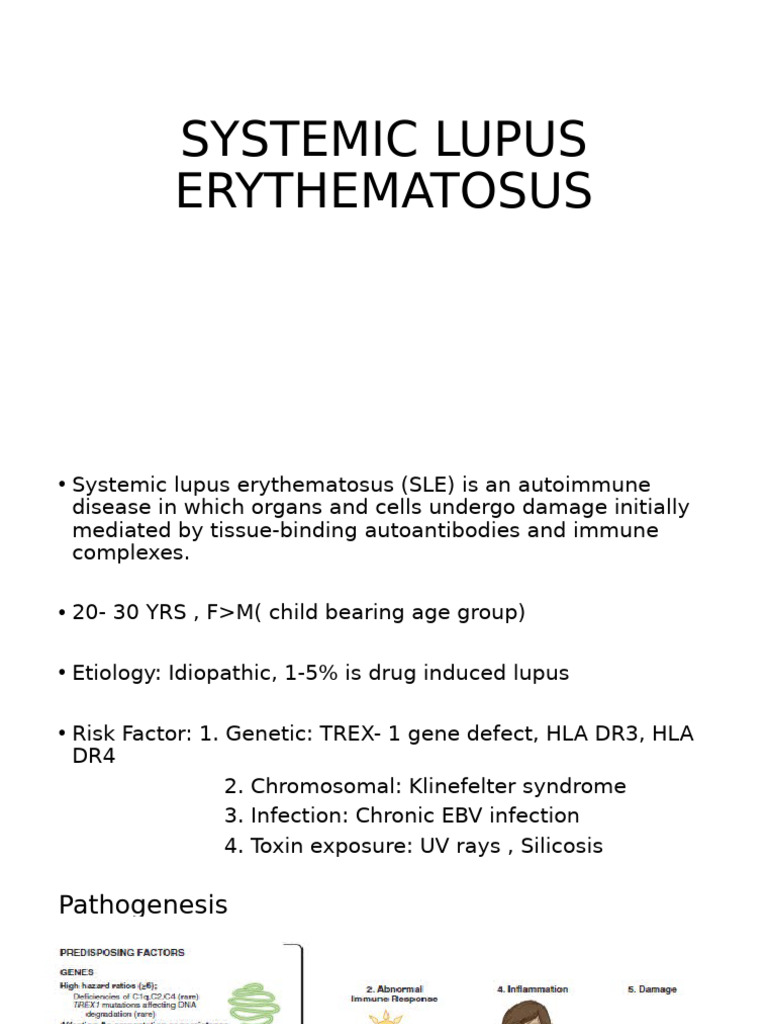 Understanding Systemic Lupus Erythematosus | PDF | Diseases And ...