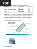 Wrapping and Labeling Sterilization Packs | PDF | Sterilization ...