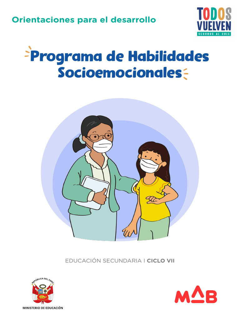 Programa de Habilidades Socioemocionales VII | PDF | Las emociones ...