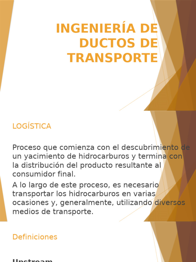 Ingeniería de Ductos de Transporte | PDF | Líquidos | Petróleo