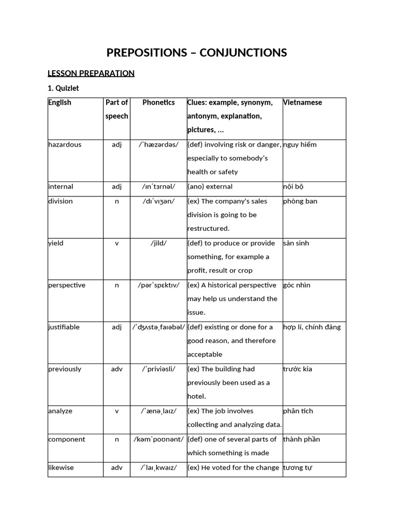 Key - Reading 4 | PDF