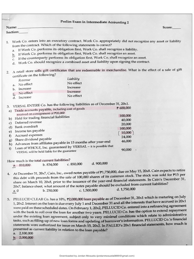 Intermediate Accounting Compiled | PDF | Balance Sheet | Present Value