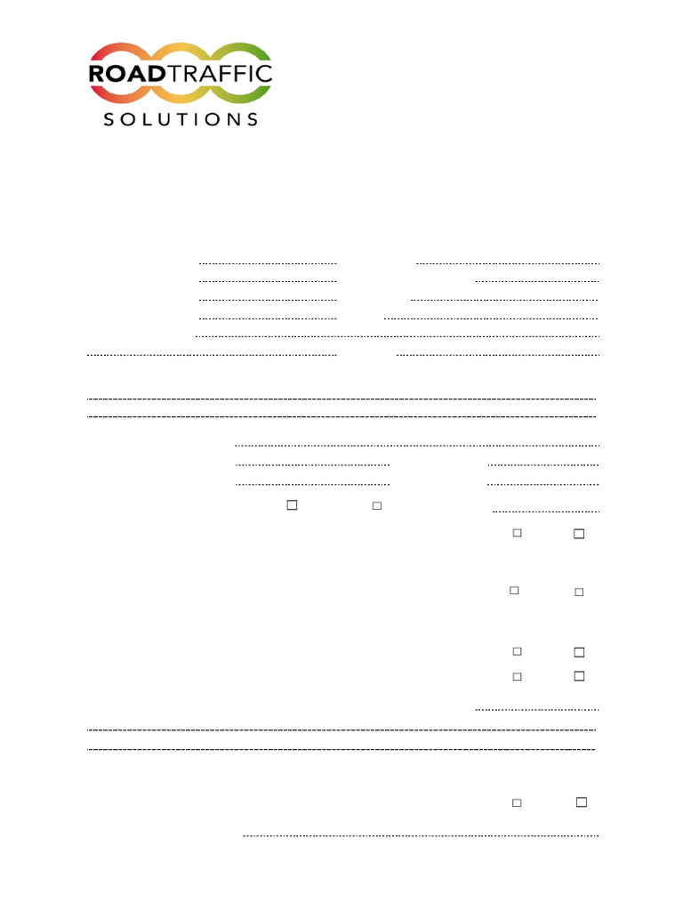 Sub Contractor TES Application Form | PDF | Criminal Record | Breach Of ...