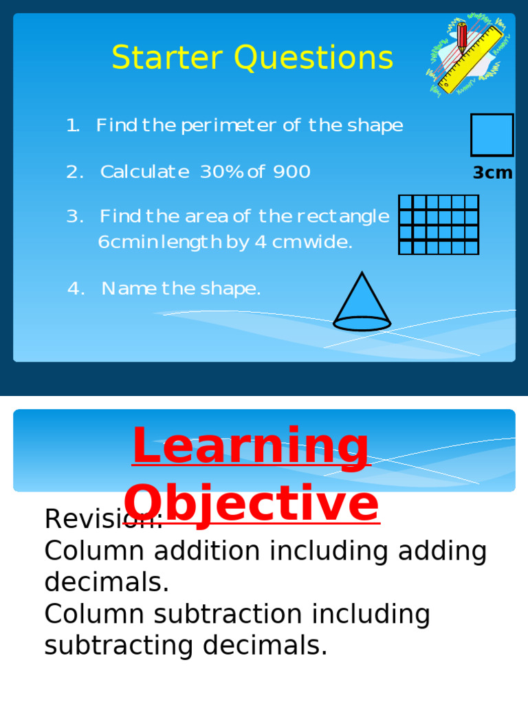 Calculating Revision | PDF | Mathematical Concepts | Arithmetic